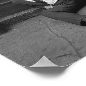 Taxifahrer auf St. Louis Riverfront Poster (Ecke)