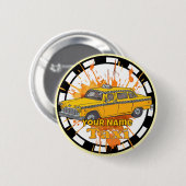 Taxifahrer Button (Vorne & Hinten)