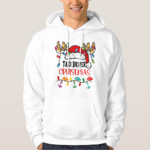 Taxifahrer Cruisemas passende Weihnachtspyjamas Hoodie
