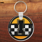 Taxifahrer erster Klasse Schlüsselanhänger (Vorderseite)