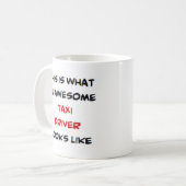 Taxifahrer, phantastisch kaffeetasse (Vorderseite Links)