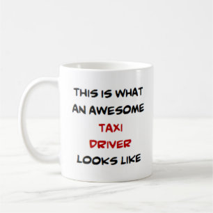 Taxifahrer, phantastisch kaffeetasse