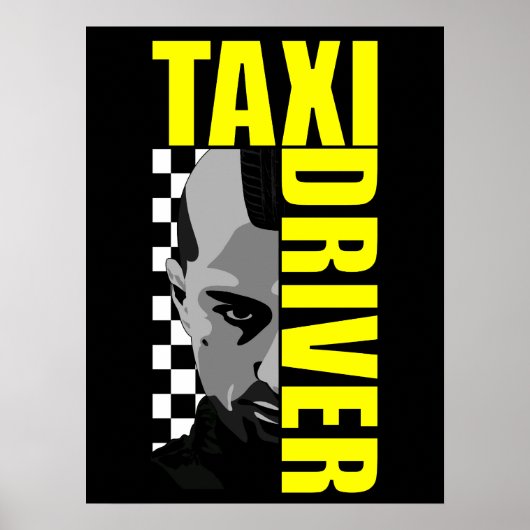 Taxifahrer Poster (Vorne)