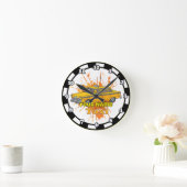 Taxifahrer Runde Wanduhr (Zuhause)