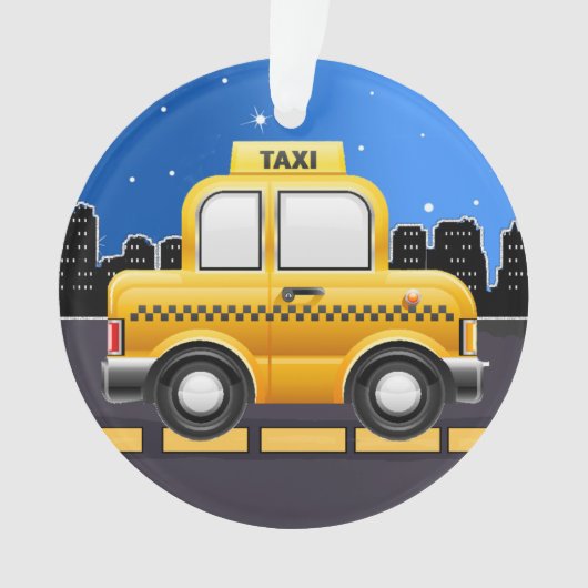 Taxifahrer - SRF Ornament (Vorderseite)