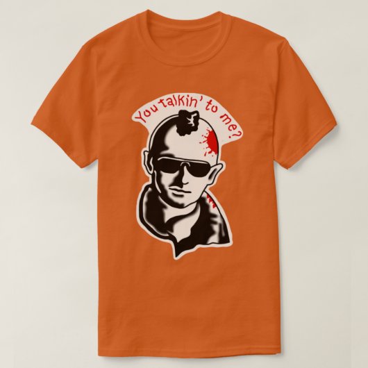 Taxifahrer Travis bickle T-Shirt (Design vorne)