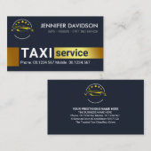 Taxifahrt Visitenkarte (Vorne/Hinten)