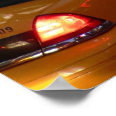 Taxis auf dem Time Square Poster (Ecke)