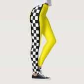 Taxis Karo Streifenmuster Leggings (Rechts)