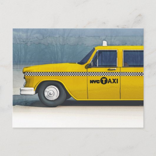 Taxistand Postkarte (Vorderseite)