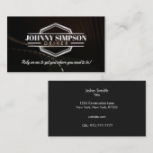 Taxistandkarten Visitenkarte (Vorne/Hinten)