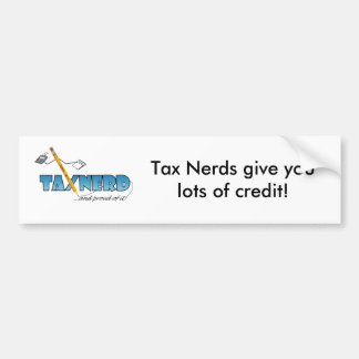 TaxNerd Autoaufkleber 2