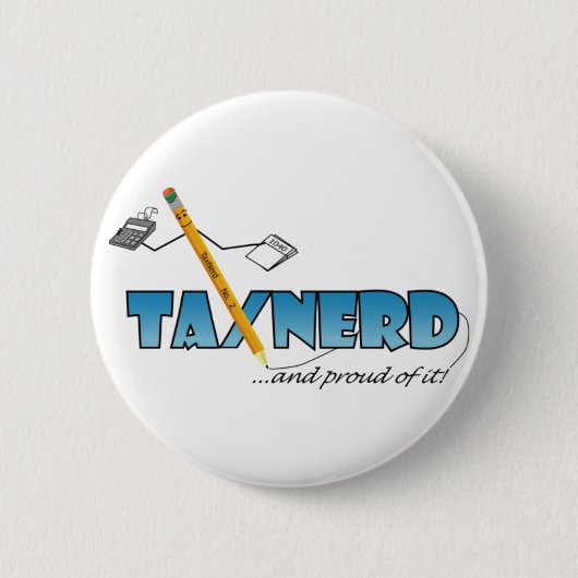 TaxNerd Knopf Button (Vorderseite)