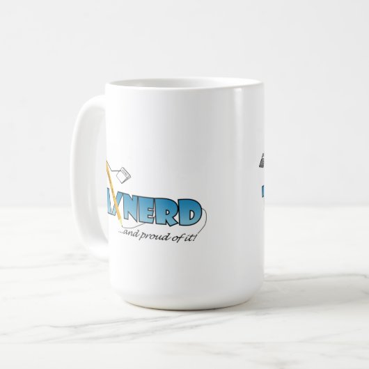 TaxNerd Tasse (Vorderseite Links)