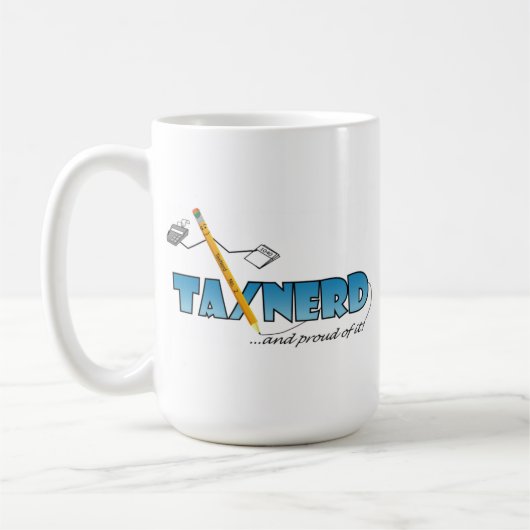 TaxNerd Tasse (Links)