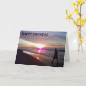 TAYBREAK ZU SUNDOWN BIRTHTAGE KARTE (Gelbe Blume)