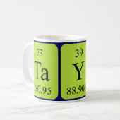 Tayla Periodenname Tasse (Vorderseite Links)