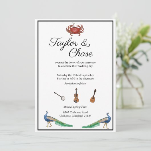 Taylor 2 einladung (Stehend Vorderseite)