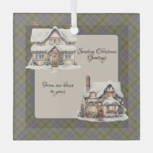 Taylor Ancient Original Schottischer Tartan Ornament Aus Glas
