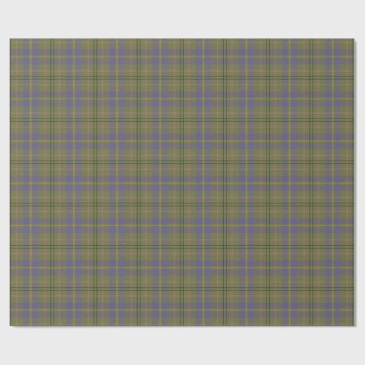 Taylor Ancient Original Scottish Tartan Geschenkpapier (Flach)