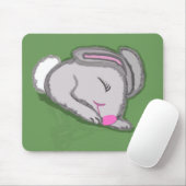 Taylor Bunnie Naps Mousepad (Mit Mouse)