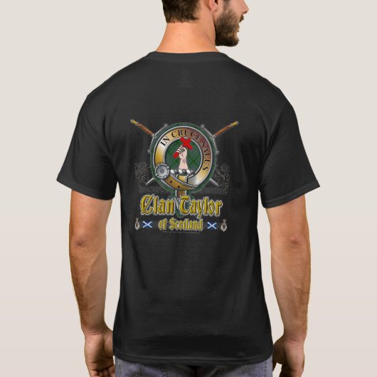 Taylor Clan Abzeichen T-Shirt (Rückseite)