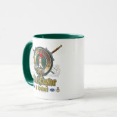 Taylor Clan Abzeichen Tasse (Vorderseite Links)