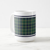 Taylor Clan Tartan Kaffeetasse (Vorderseite Links)