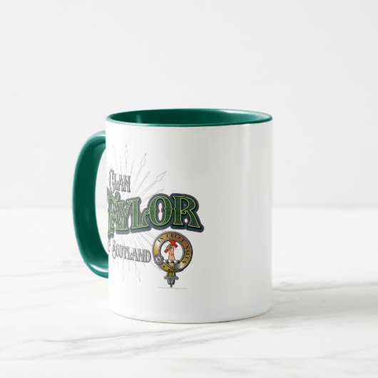 Taylor Clan Tasse (Vorderseite Links)