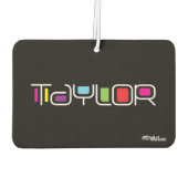 Taylor Contempo Glo-Colors Autolufterfrischer (Rückseite)