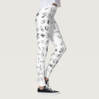Taylor Eras Line Zeichnend Leggings