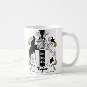 Taylor-Familienwappen Kaffeetasse