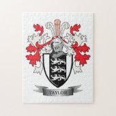 Taylor-Familienwappen-Wappen Puzzle (Vertikal)