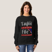 Taylor für den Präsidenten 2024 Sweatshirt (Vorne ganz)