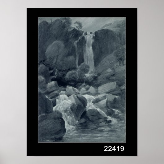 Taylor Ghyll, Sty Head, Borrowdale, 1806 Poster (Vorne)