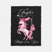 Taylor Gift - Taylor Shirt  Fleecedecke (Vorderseite)
