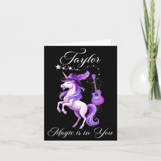 Taylor Gift - Taylor Shirt Karte (Vorderseite)