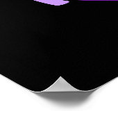 Taylor Lila Poster (Ecke)