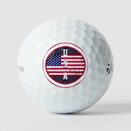 Taylor Made TP5 Golfball (Vorderseite)