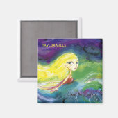 Taylor Mills Unterhalb der Oberfläche Magnet (Vorderseite/Rückseite)