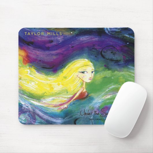 Taylor-Mühlen unter dem OberflächenMousepad Mousepad (Mit Mouse)