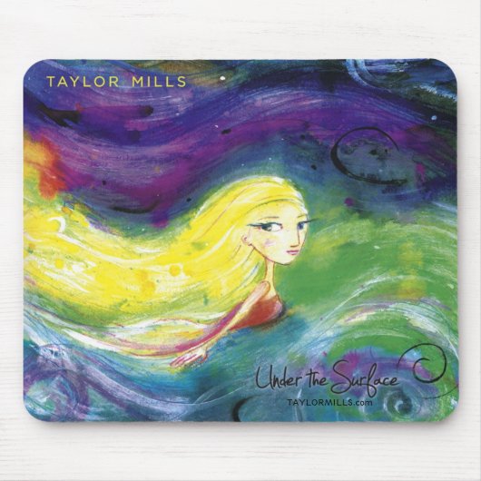 Taylor-Mühlen unter dem OberflächenMousepad Mousepad (Vorne)