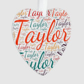 Taylor Ornament (Vorderseite)