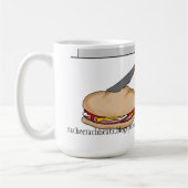 Taylor-Schinken, Ei u. Käse-Tasse Kaffeetasse (Links)