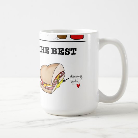 Taylor-Schinken, Ei u. Käse-Tasse Kaffeetasse (Rechts)