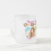 Taylor Swift Glasbecher Mattglastasse (Vorderseite Links)