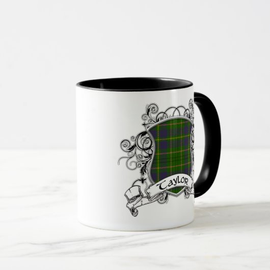 Taylor Tartan Shield Tasse (VorderseiteRechts)