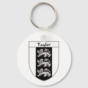 Taylor-Wappen/Familienwappen Schlüsselanhänger