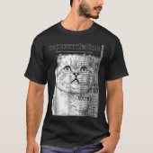 Taylor White Cat T-Shirt Swift Rep Tour Essential (Vorderseite)