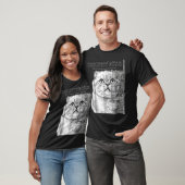 Taylor White Cat T-Shirt Swift Rep Tour Essential  (Unisex)